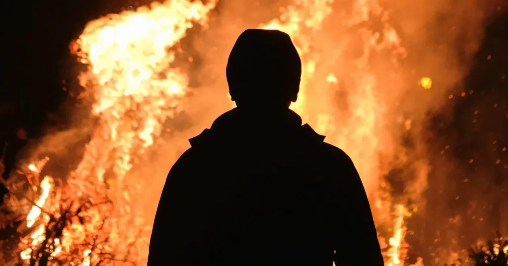 Fire shows the courage of a person to do something great.