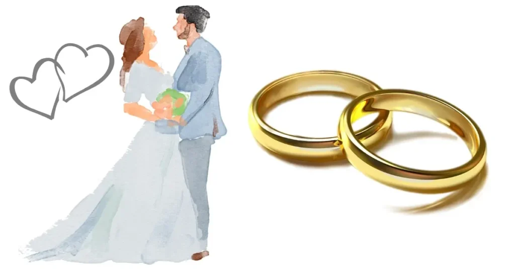 A wedding couple looking at each other, symbolizing love and harmony in "How to Improve Marriage with Micromanagement.