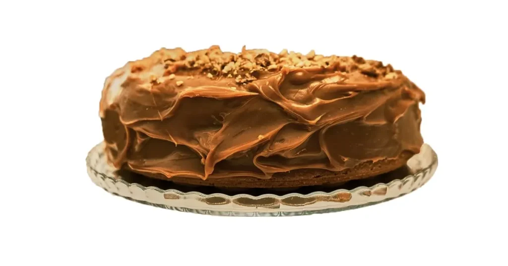 Content present in caramel cake