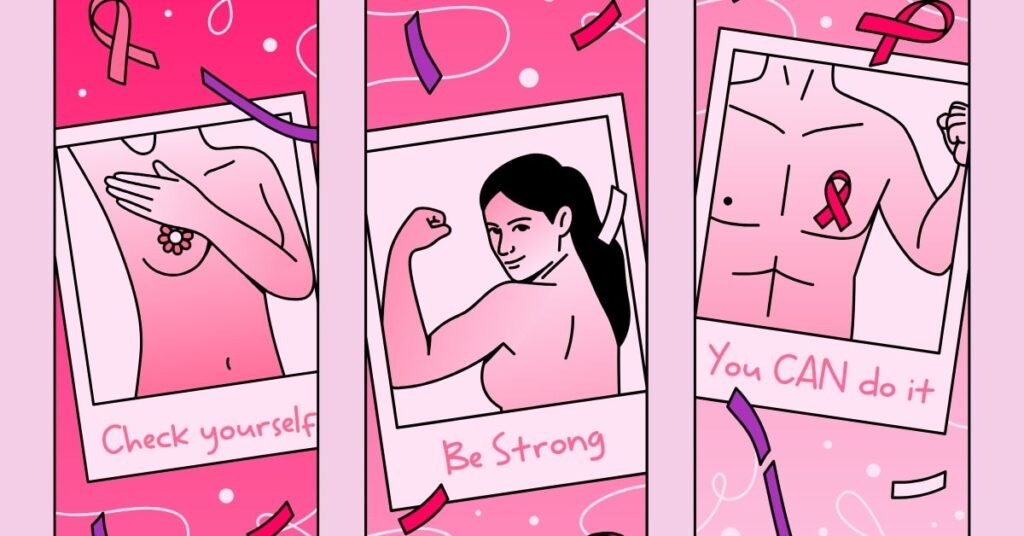 Collagen in breast cancer are the main reason. Fight the breast cancer.