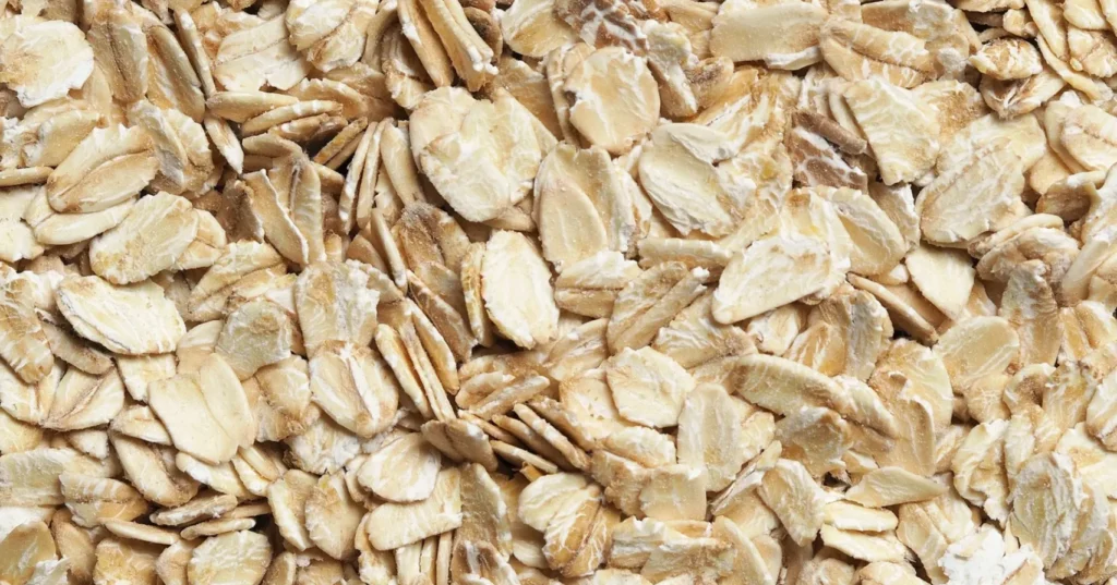 A picture full of oats for showing the importance of oats in our diet.