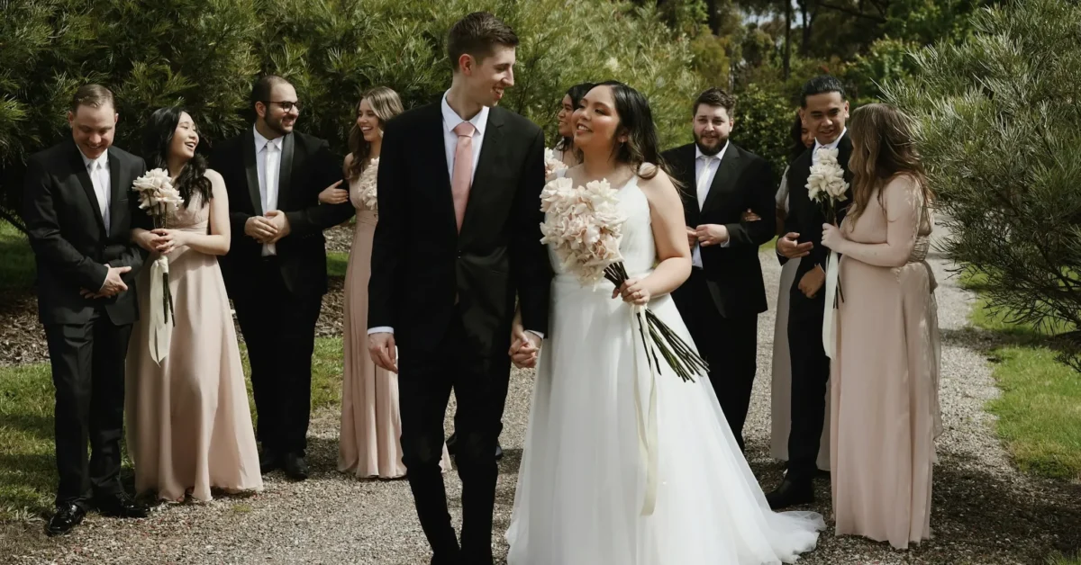 Multiple couples enjoying the company of their partner on a marriage ceremony.
