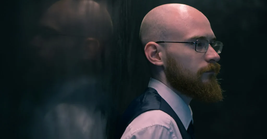 Ducktail beard