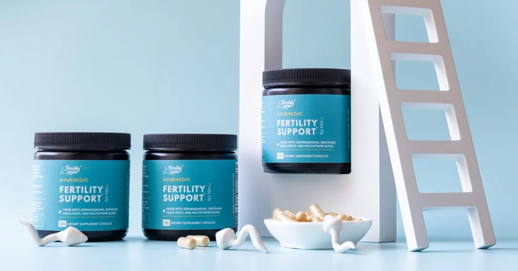 Fertility support with ashwagandha for male